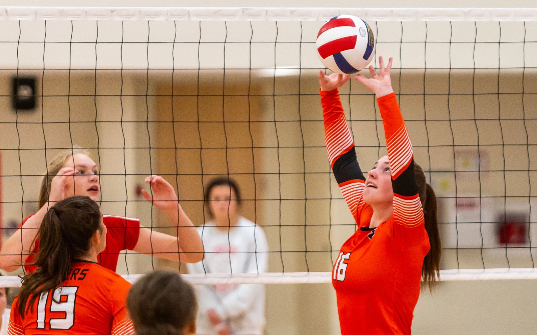 Cor Jesu vs. Edwardsville volleyball